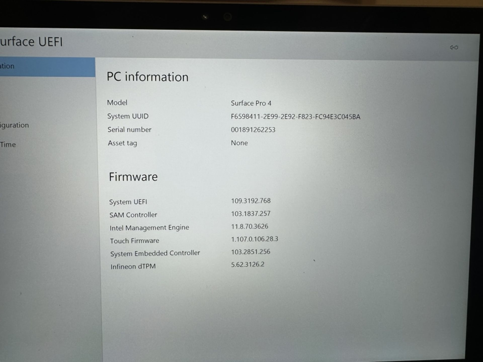 Microsoft Surface Pro 4 Corei7 8GB RAM 256GB SSD - Image 3 of 5