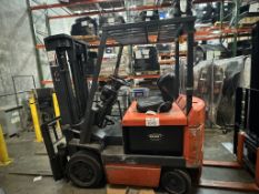 TOYOTA ELECTRIC FORKLIFT, MODEL 5FBC25