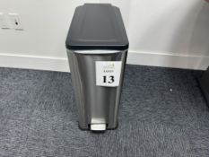 STAINLESS STEEL SOFT CLOSE TRASH CAN