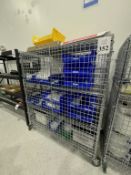STOCK PICKER SECURITY CART WITH CONTENTS