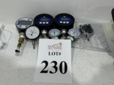 VARIOUS PRESSURE GAUGES