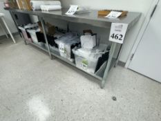 STAINLESS STEEL 8' TABLE