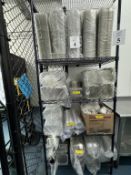 LOT CONSISTING OF VARIOUS SIZE PLASTIC CONTAINERS