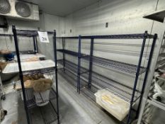 METRO RACKS IN COOLER