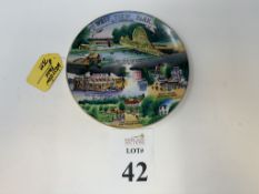 VINTAGE WEST VIEW PARK PLATE 8