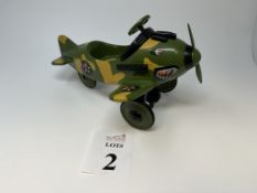 X0NEX 1:3 SCALE DIECAST PEDAL PLANE