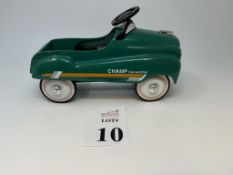 XONEX 1:3 SCALE DIECAST CHAMP CONVERTIBLE PEDAL CAR