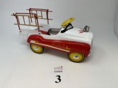XONEX 1:3 SCALE DIECAST FIRE DEPT PEDAL CAR