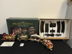 THE HOLIDAY EXPRESS ANIMATED TRAIN SET, NO. 380