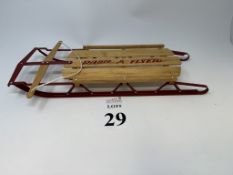 MINIATURE RADIO FLYER SLED