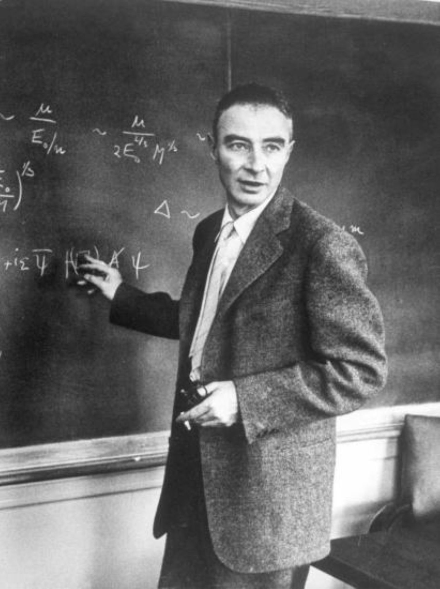 Robert Oppenheimer "Black Board, Chalk" Photo Print