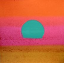 Set of Three Andy Warhol "Sunset" Silkscreens