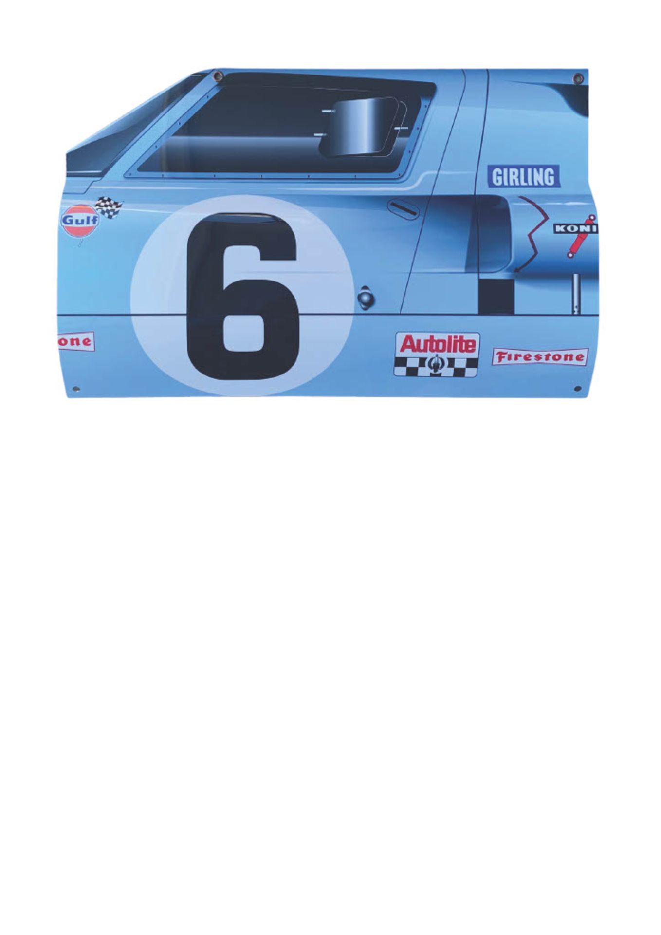 Ford GT40 Aluminum Garage Display - Image 3 of 5