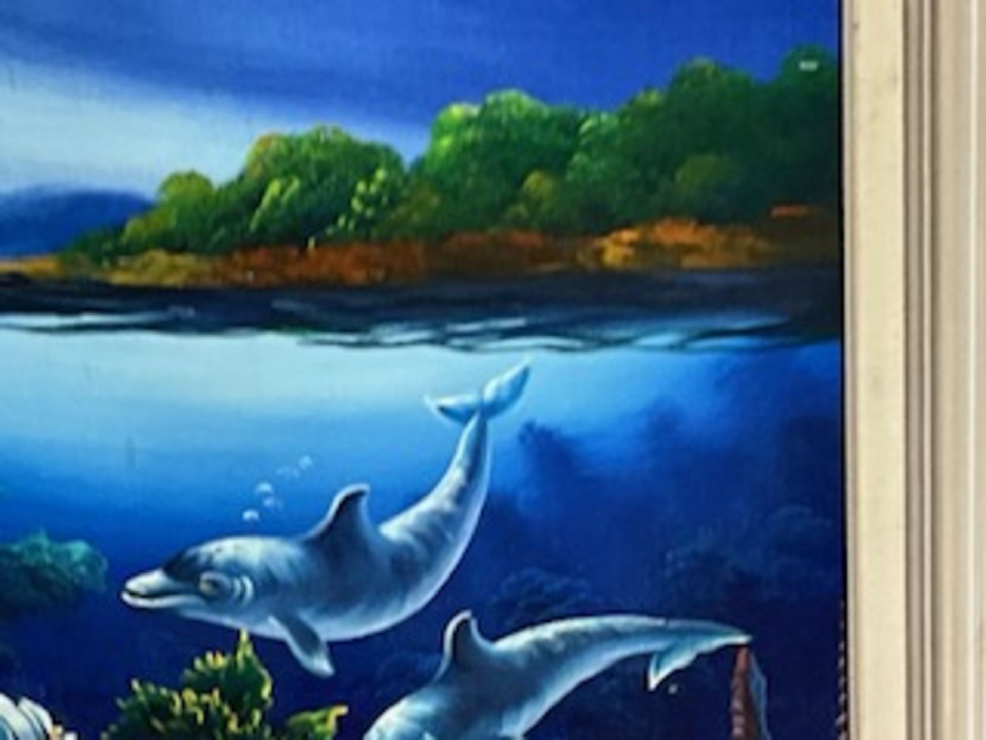 Robert Wyland Original Oil on Canvas - Image 13 of 19