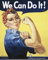 World War II "Rosie the Riveter" Poster