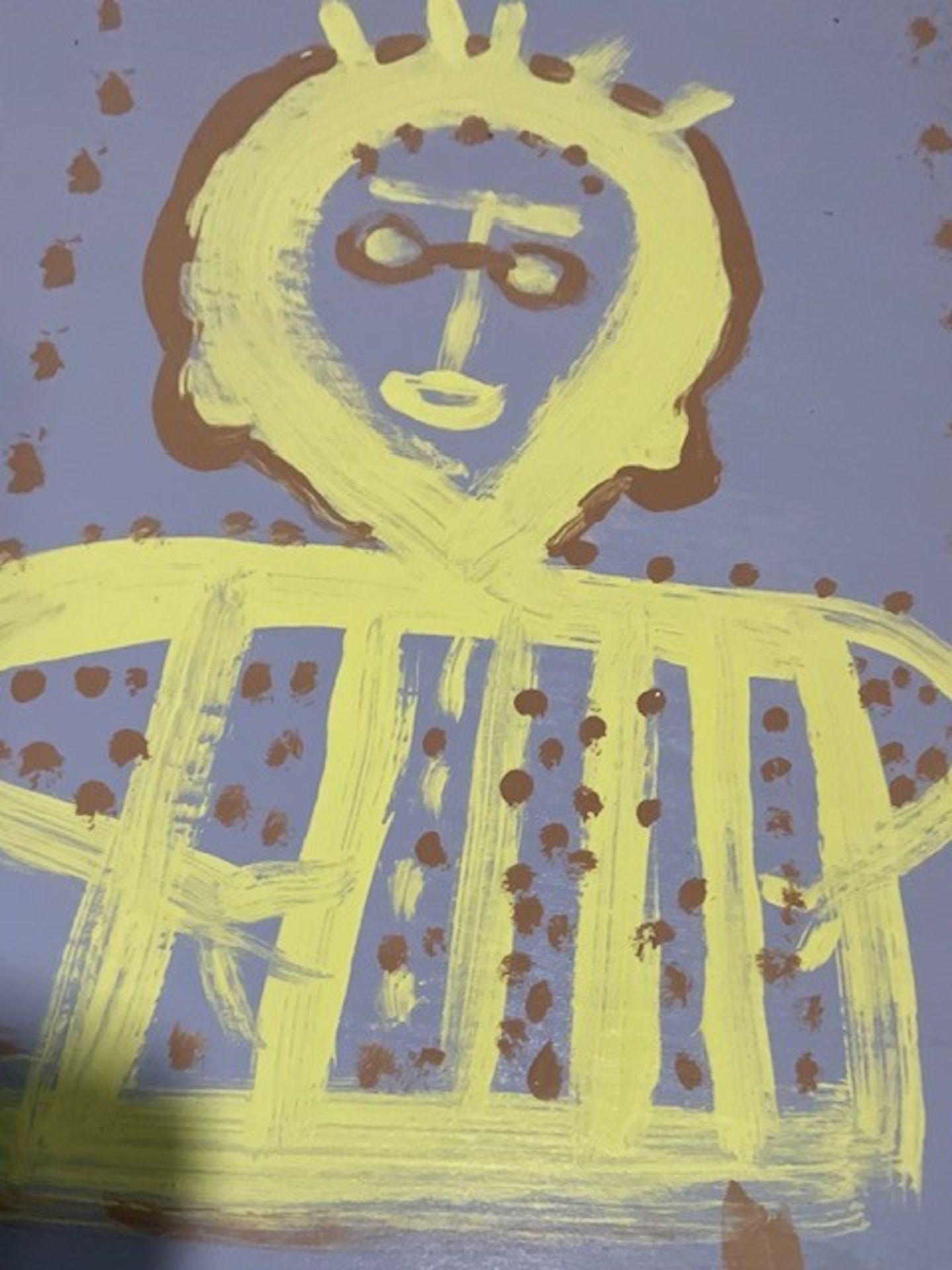 Mary T. Smith "Untitled Figure" Painting - Image 6 of 6