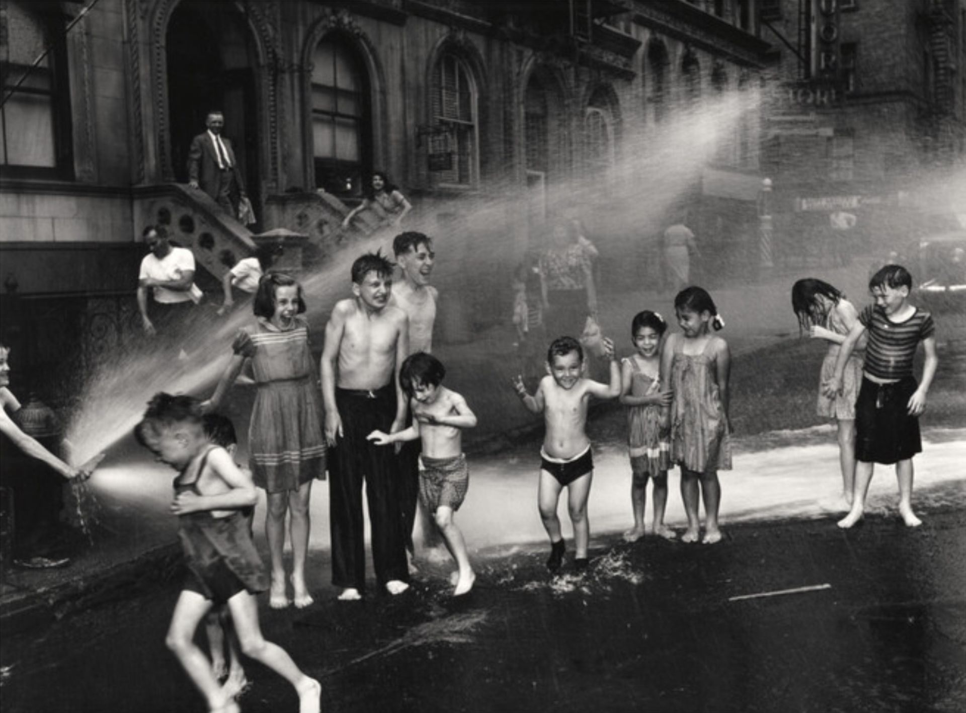 Weegee, Arthur Fellig, "Children, Upper West Side, New York, 1945" Print