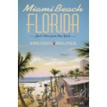 Miami Beach, Eastern Airlines Poster