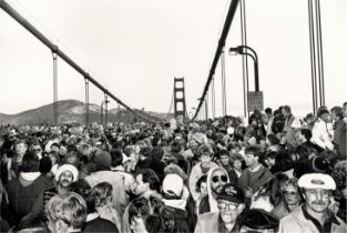 Michael Jang "Golden Gate Bridge, 50th Anniversary, 1987" Print