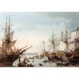 Samuel Atkins "Ramsgate Harbour" Painting