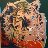 Andy Warhol "Siberian Tiger" from 'Endangered Species' 1983 Silkscreen
