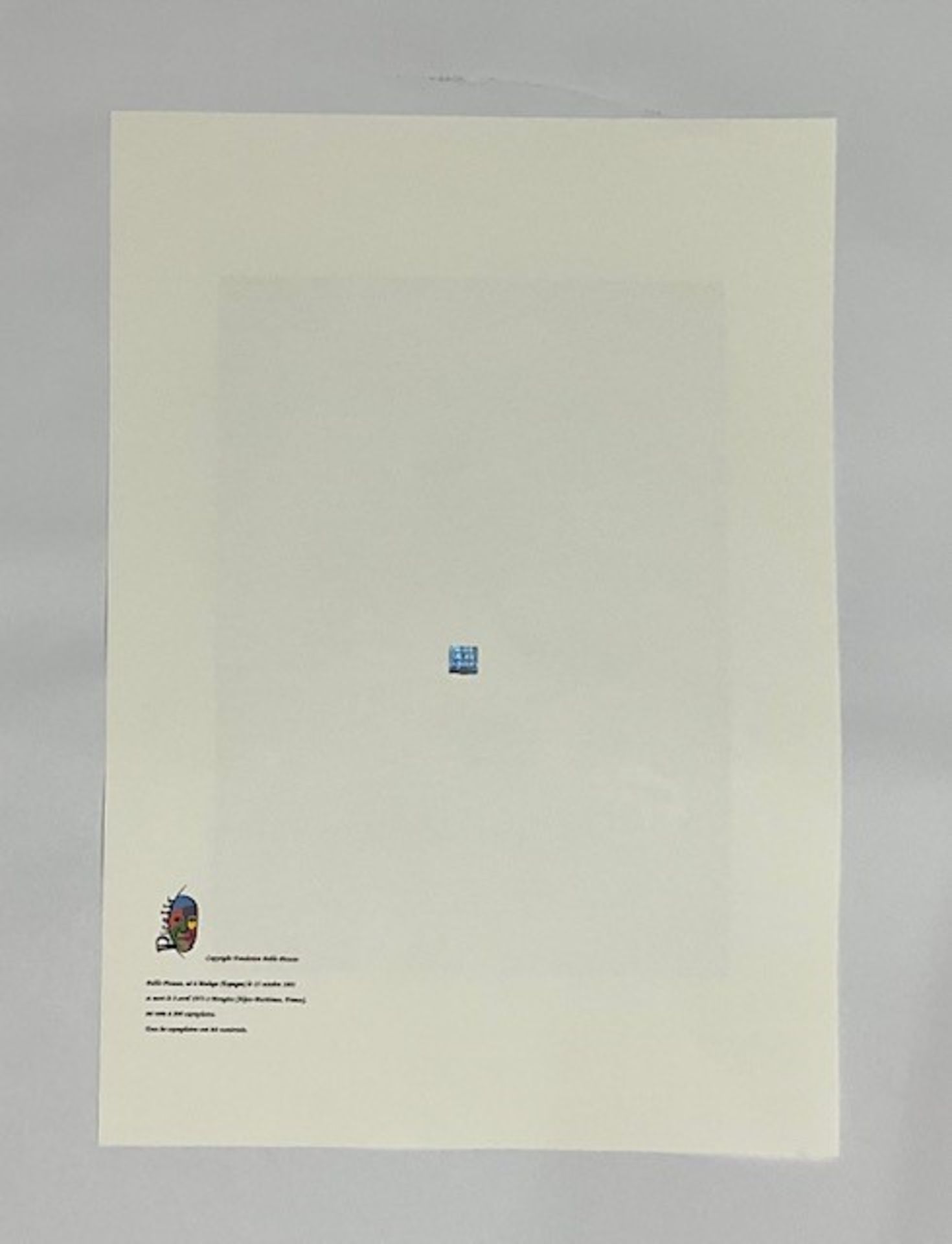 After Pablo Picasso Stamped Hand Numbered Lithograph Print - Image 6 of 8