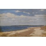 Marie Elsa Blanke "BIt of Beach, 1899" Offset LIthograph