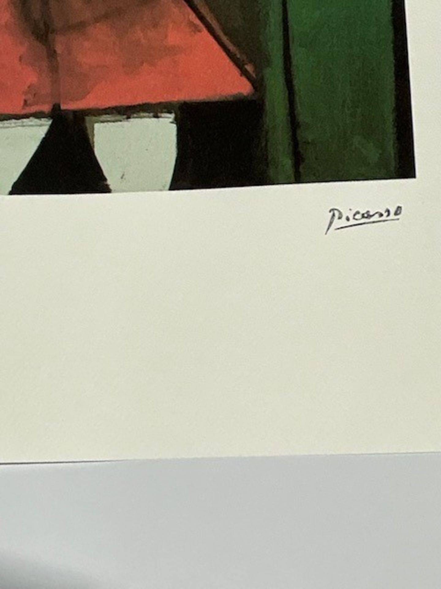 After Pablo Picasso Stamped Hand Numbered Lithograph Print - Image 4 of 8