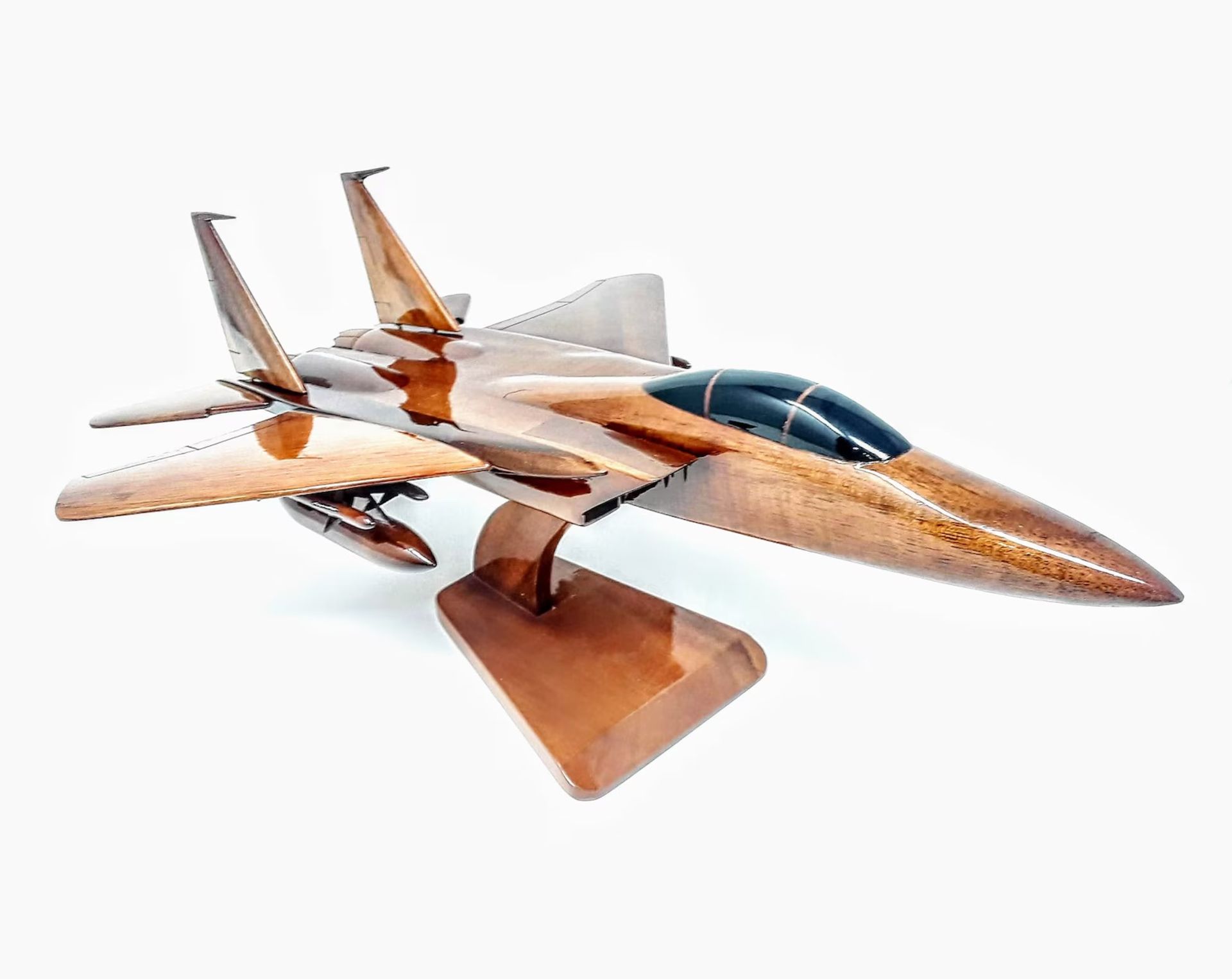 F15 Eagle Wooden Scale Desk Display - Image 2 of 5