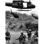 Vietnam War, Huey GI Peace Sign, Print