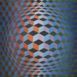 Victor Vasarely "Untitled" Offset Lithograph
