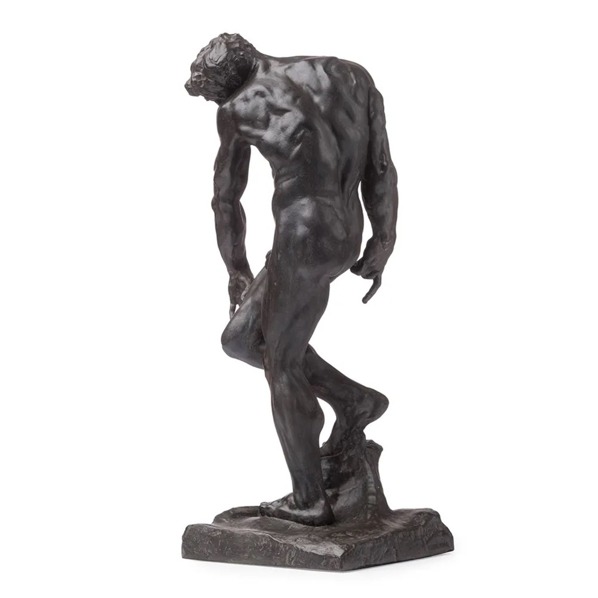Auguste Rodin "Adam, 1910" Sculpture - Bild 3 aus 4