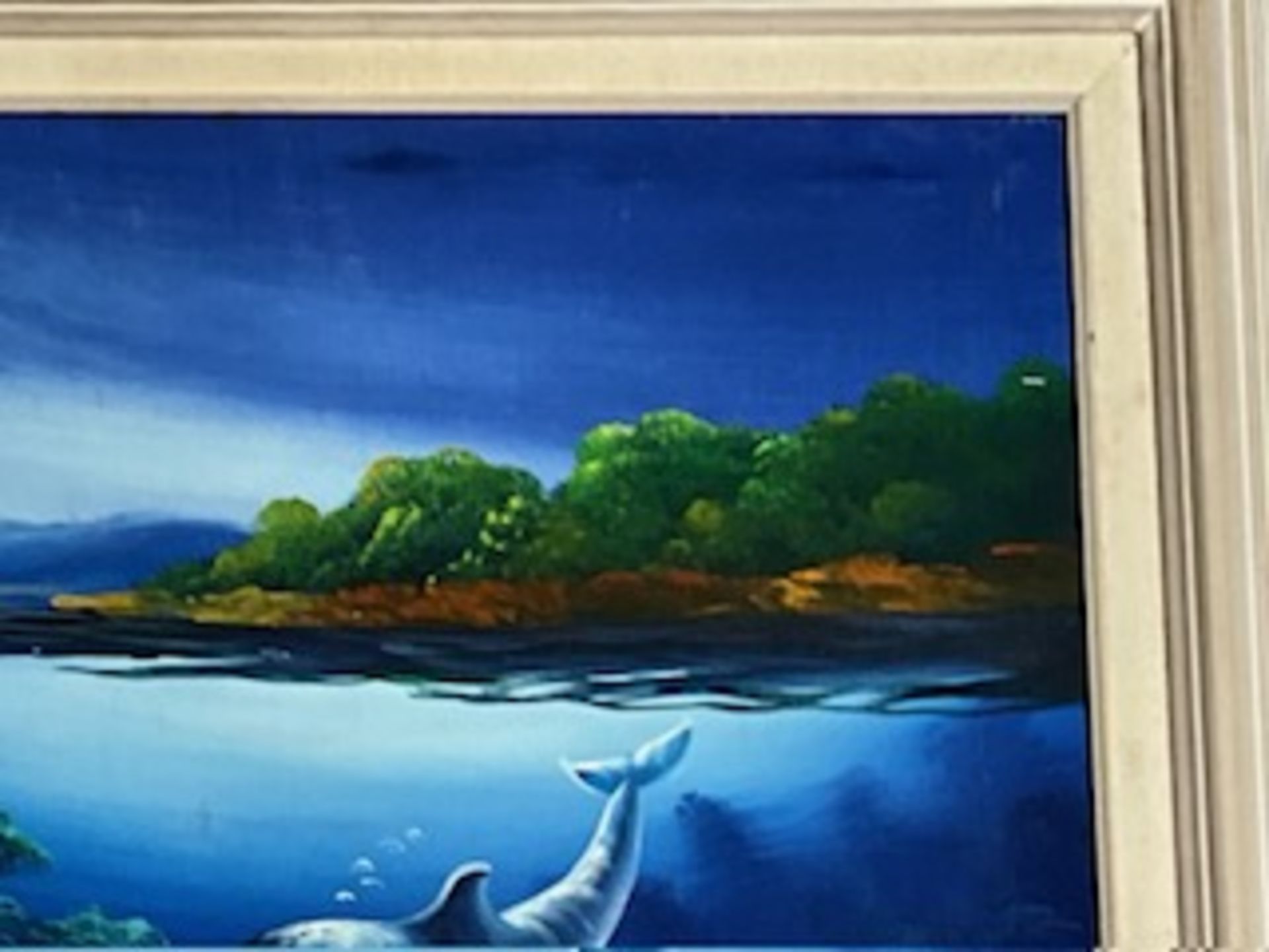 Robert Wyland Original Oil on Canvas - Image 14 of 19