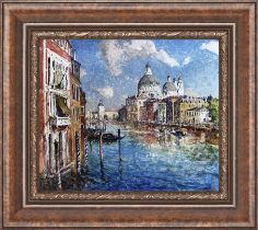 Colin Campbell Cooper "A View of Venice" Oil Painting