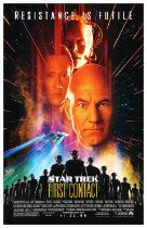 Star Trek "First Contact, 1996" Movie Poster