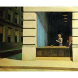 Edward Hopper "New York Office, 1962" Oil Painting