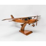 Cessna 150 Wooden Scale Desk Model