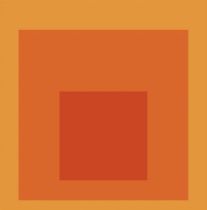 Josef Albers, Homage to the Square, "Orange", Print 