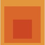 Josef Albers, Homage to the Square, "Orange", Print 