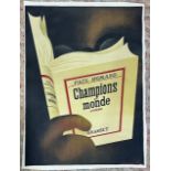 Paul Morand Champions Monde Poster