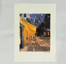 After Vincent Van Gogh Stamped Hand Numbered Lithograph Print