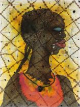 Chris Ofili "No Woman No Cry" Print