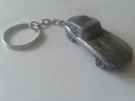 Jaguar E Type Keychain