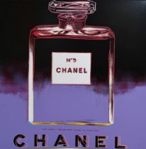 Andy Warhol "Chanel, No. 5" Silkscreen, Ads Portfolio