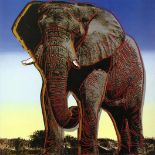 Andy Warhol, "African Elephant" from 'Endangered Species' 1983, Trialproof Silkscreen