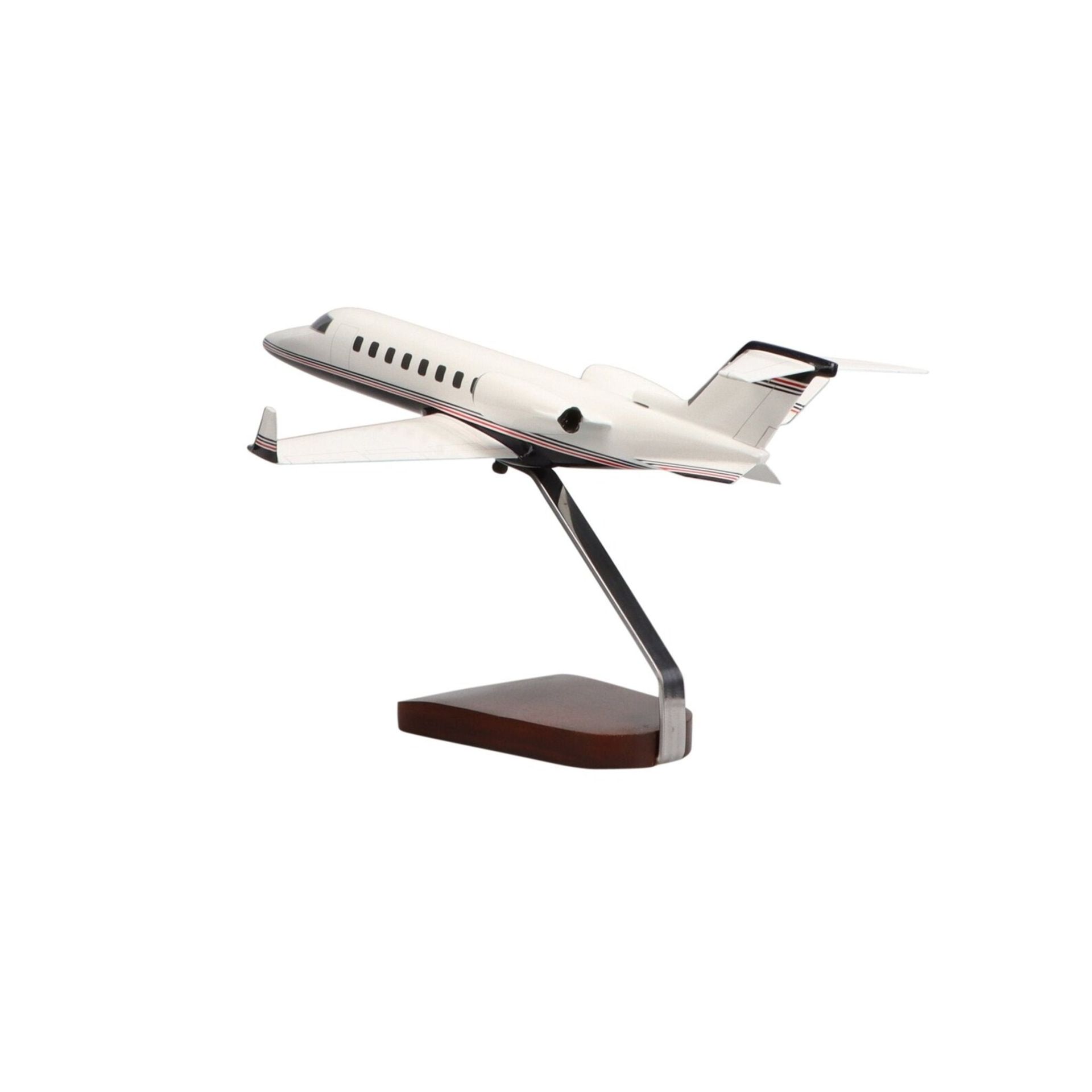 Learjet 45 Wooden Scale Desk Model Display - Bild 3 aus 4