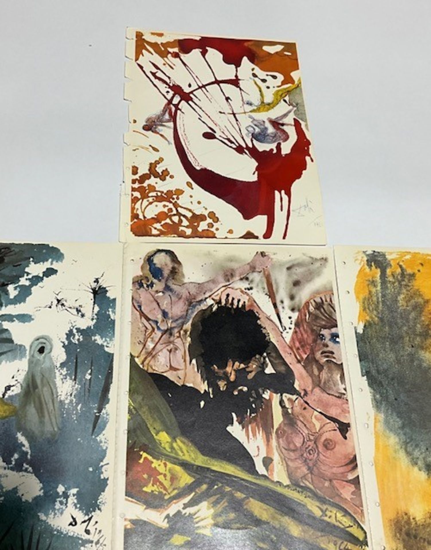 Grouping of 10 Salvador Dali Jerusalem Bible Prints - Bild 3 aus 5