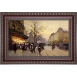 Eugene Galien Laloue "Place de la Republique" Oil Painting