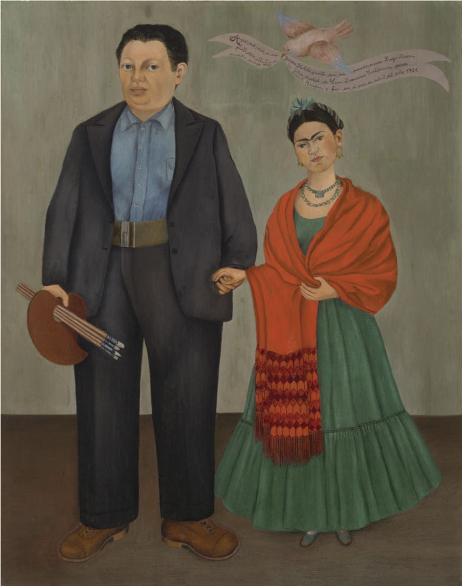 Frida Kahlo and Diego Rivera "1931" Print