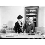 Frida Kahlo "Detroit Institute of Arts, Pigment Testing for Diego Rivera, 1933" Photo Print